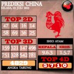 Prediksi dan Angka Bocoran China Pools Hari Ini Selasa 01 Juli 2025